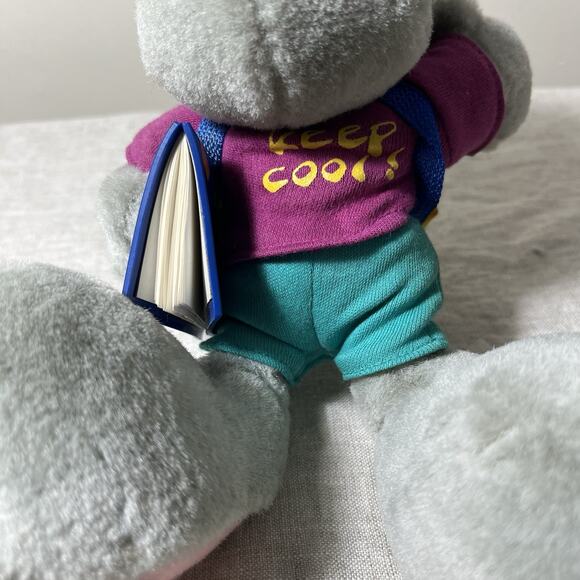 Diddl Mouse Plush – 6" Back to School Edition – Frutta Fruit Pants &‎ Shirt - Picture 2 of 8